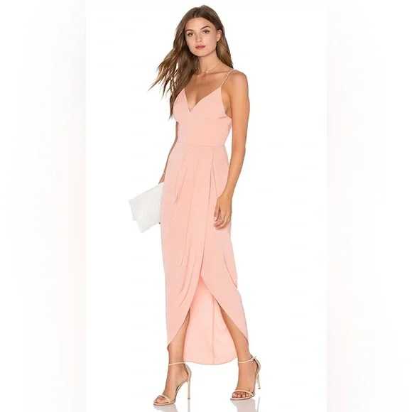 Shona Joy Dresses | Shona Joy Draped Dress | Color: Pink | Size: 2 | Doublestitches's Closet